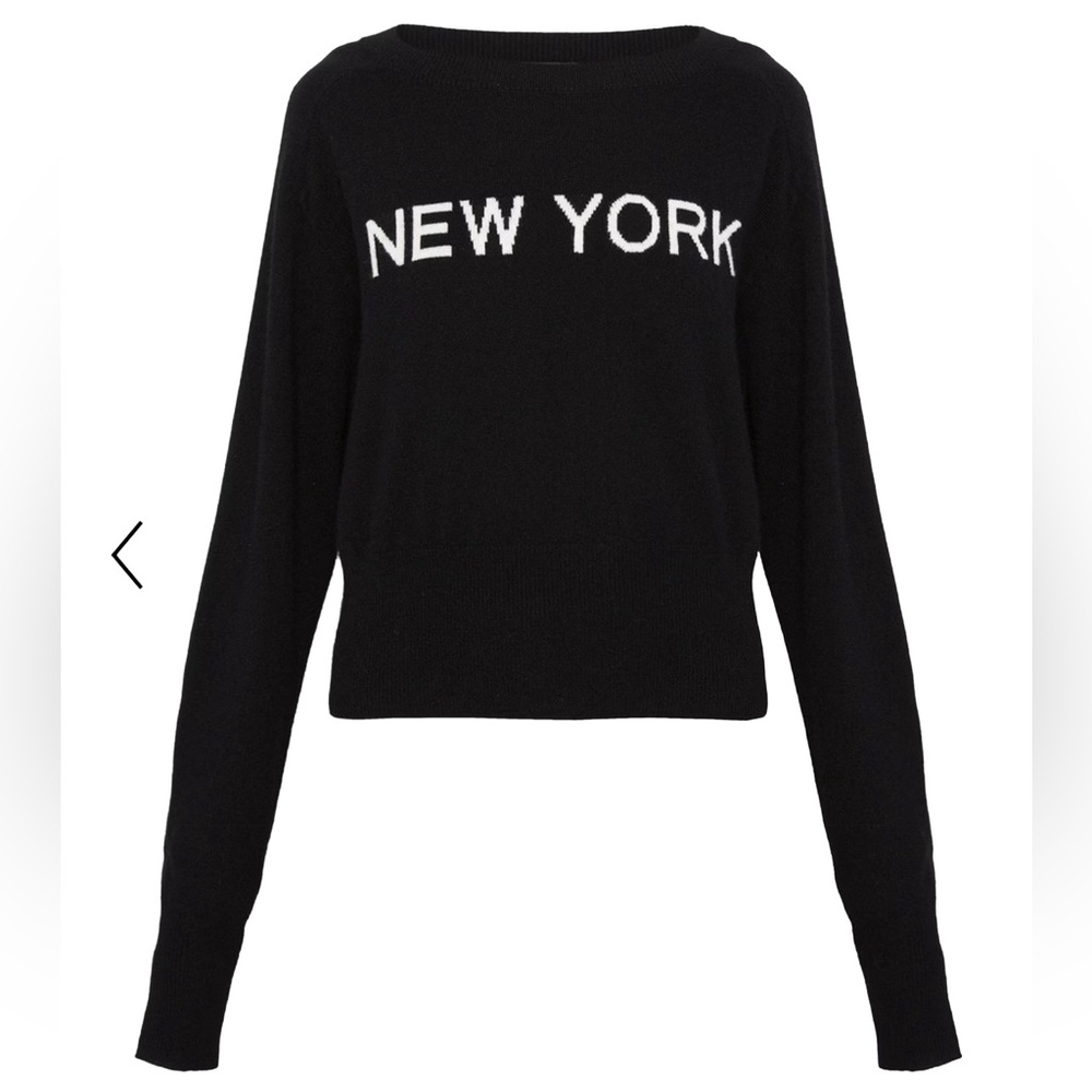 Black 'New York' 100% Cashmere - Picture 1 of 7